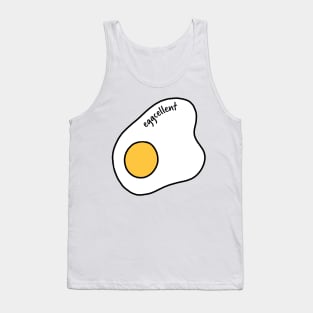 Eggcellent Egg Pun Tank Top